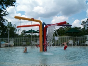 Kid Pool at Oak Plantation resort. Kissemee, Florida